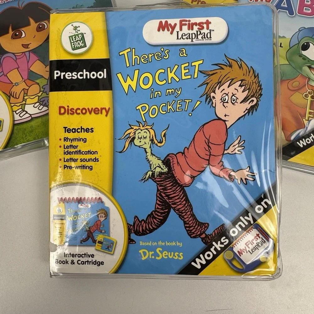 2000s LeapFrog My First LeapPad Bundle Dr‎ Seuss Dora ABC Books